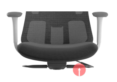 Ergonomická kancelárska stolička WISDOM s opierkou hlavy — sieťovina, sivý plast, nosnosť 120 kg, tmavo sivá Mercury star