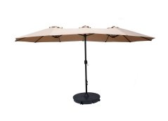 Slunečník DOUBLE ZWU-307 béžový