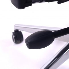 Kancelárska ergonomická stolička Sego AIR PLUS — čierna