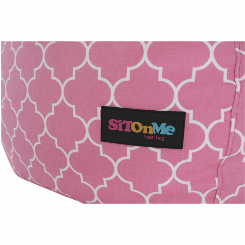 Sedací vak GOMBY — 60x50, látka, viac farieb - Gomby: ružový