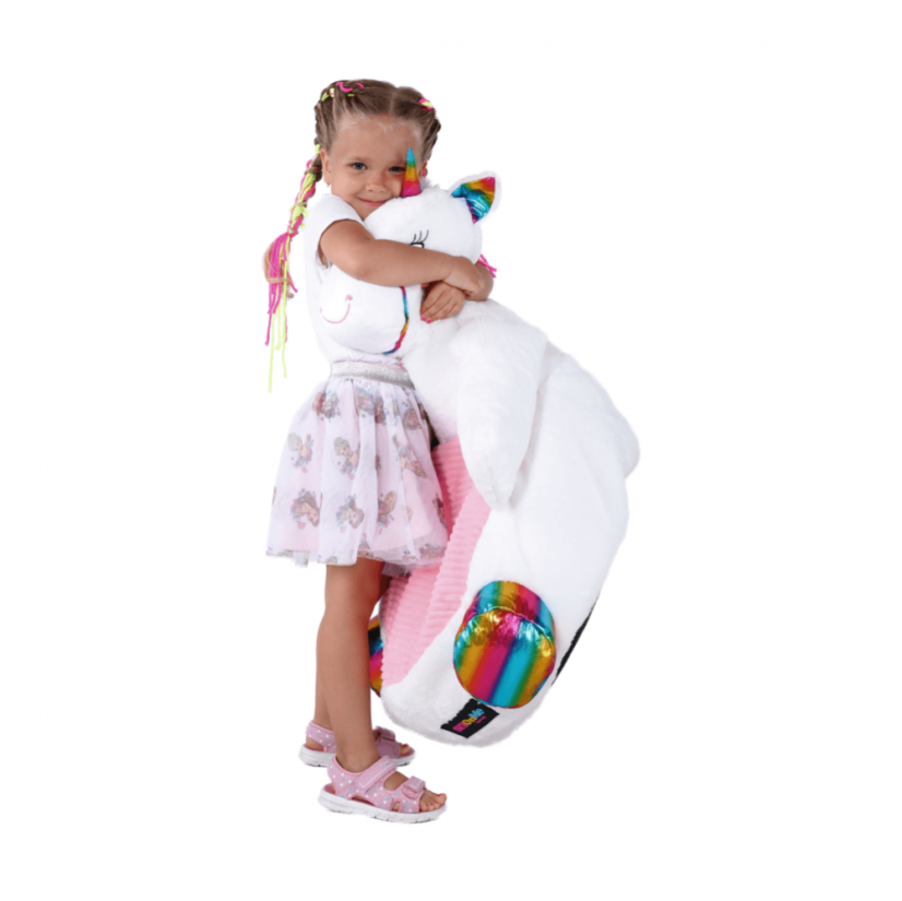 Sedací vak BUFEL - 50x45, látka, biela