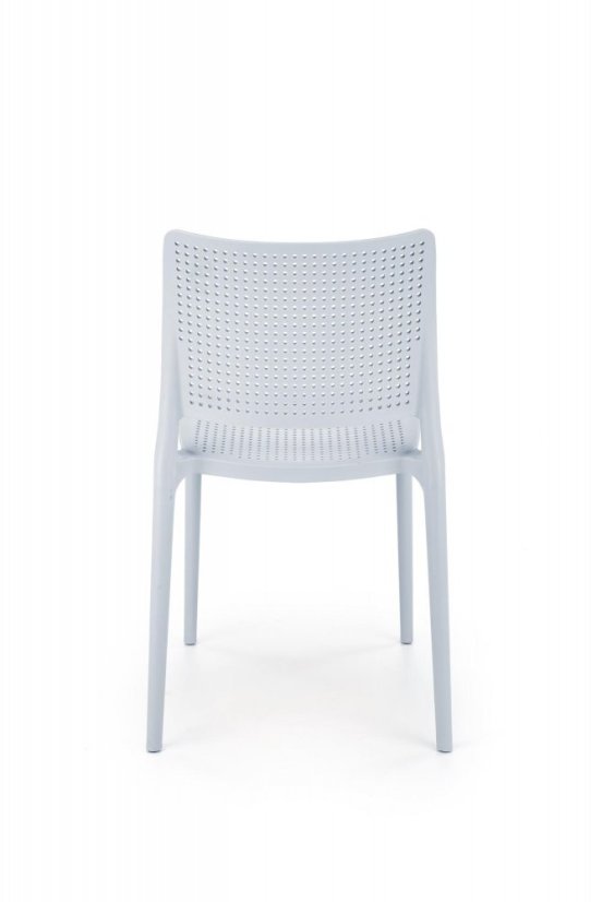 Plastová židle TOAD — světle modrá Halmar