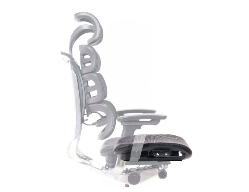 Ergonomická kancelárska stolička TRINITY — čierna Sego