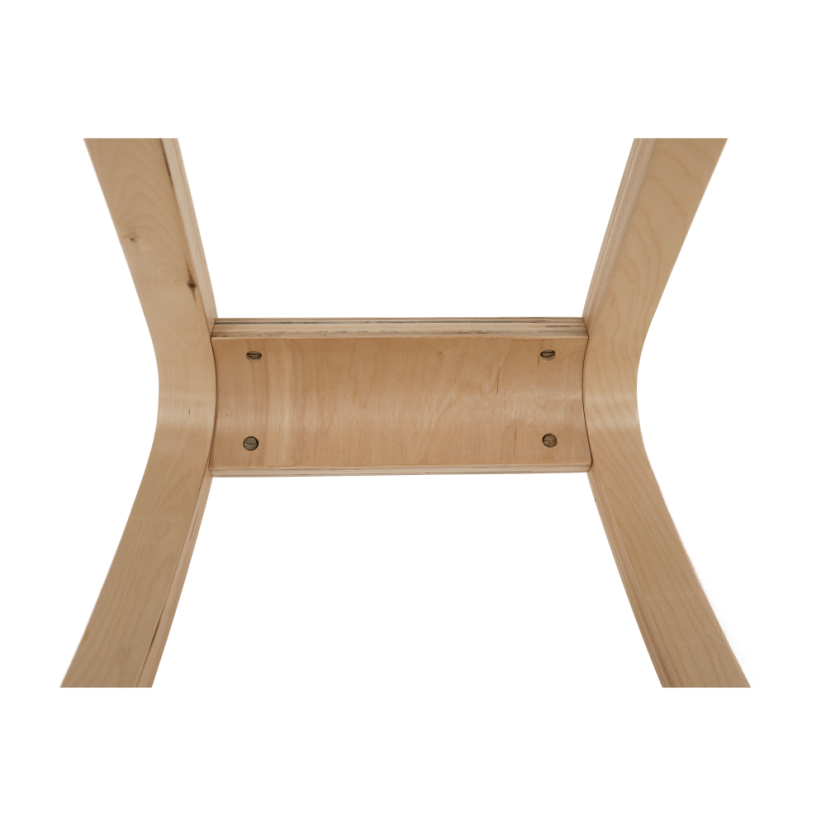 Ergonomická balanční klekačka RENAR – šedohnědá Taupe, březové dřevo, Kondela