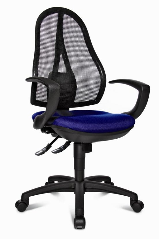 Ergonomická židle na kolečkách Topstar OPEN POINT SY – více barev Topstar - Čalounění Top Star: G26 - modrá