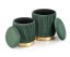 Set taburetov MONTY – zamat, kov, viac farieb