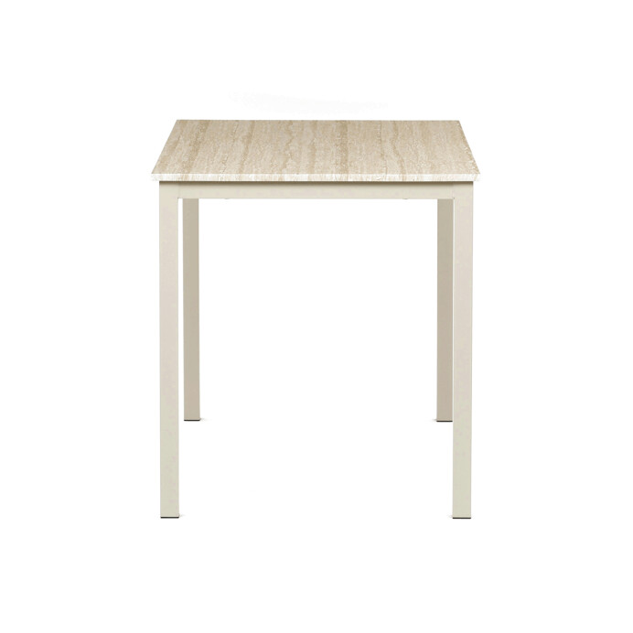 Jedálenský stôl TOMSO – 110x70 cm, MDF travertin Autronic