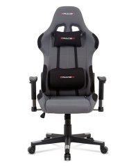 Herná stolička ERACER F05 – sivá, nosnosť 130 kg