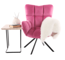 Designové otočné relaxační křeslo KOMODO — kov, více barev Kondela