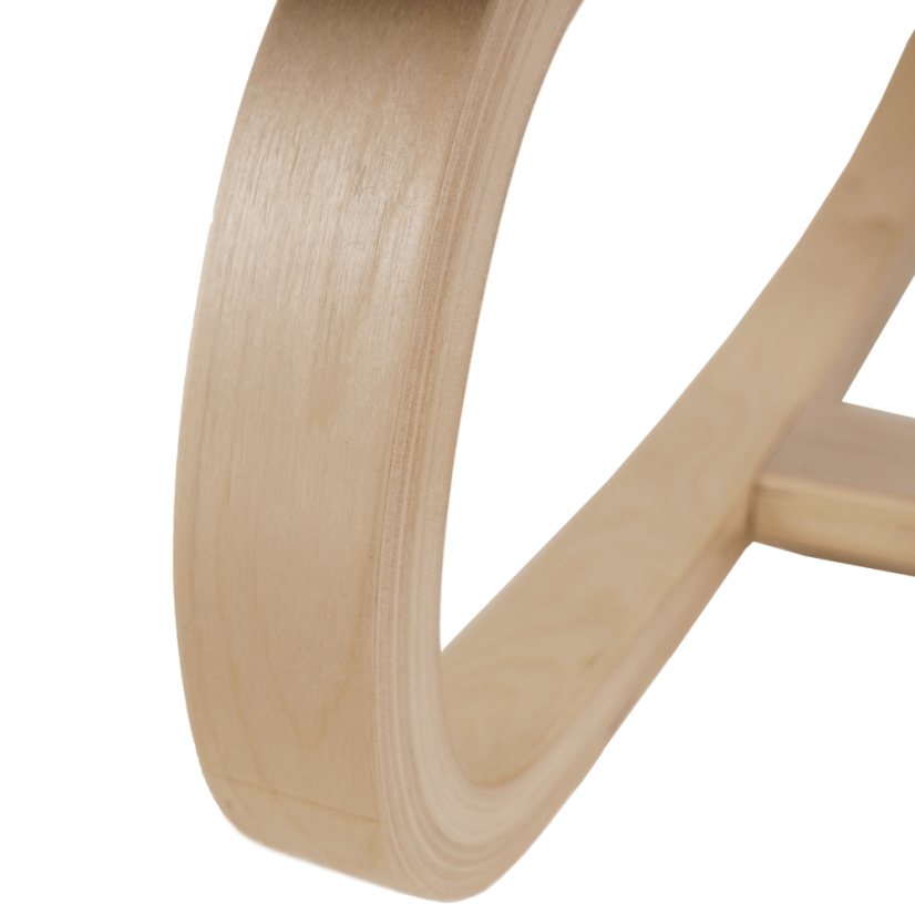 Ergonomická balanční klekačka RENAR – šedohnědá Taupe, březové dřevo, Kondela