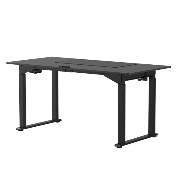 Elektricky výškově nastavitelný stůl UPLIFT — 160 cm, černá