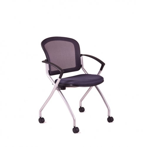Jednací židle Office Pro METIS — více barev - Čalounění Dike: Modrá DK 90