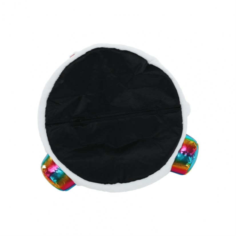 Sedací vak BUFEL - 50x45, látka, biela