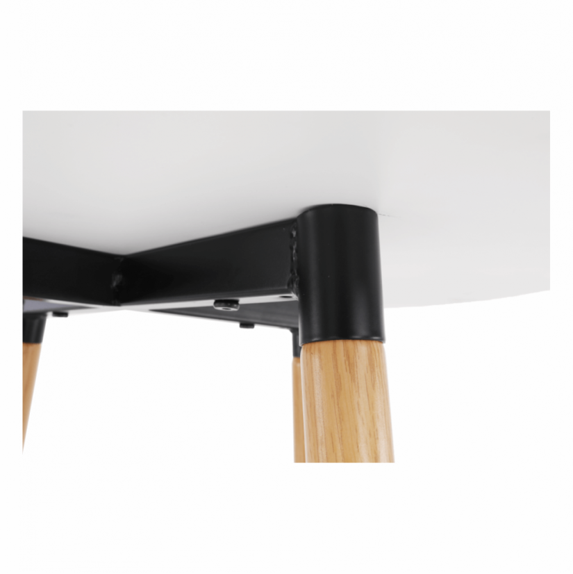 Barový stolek IMAM – bílá / dub Kondela