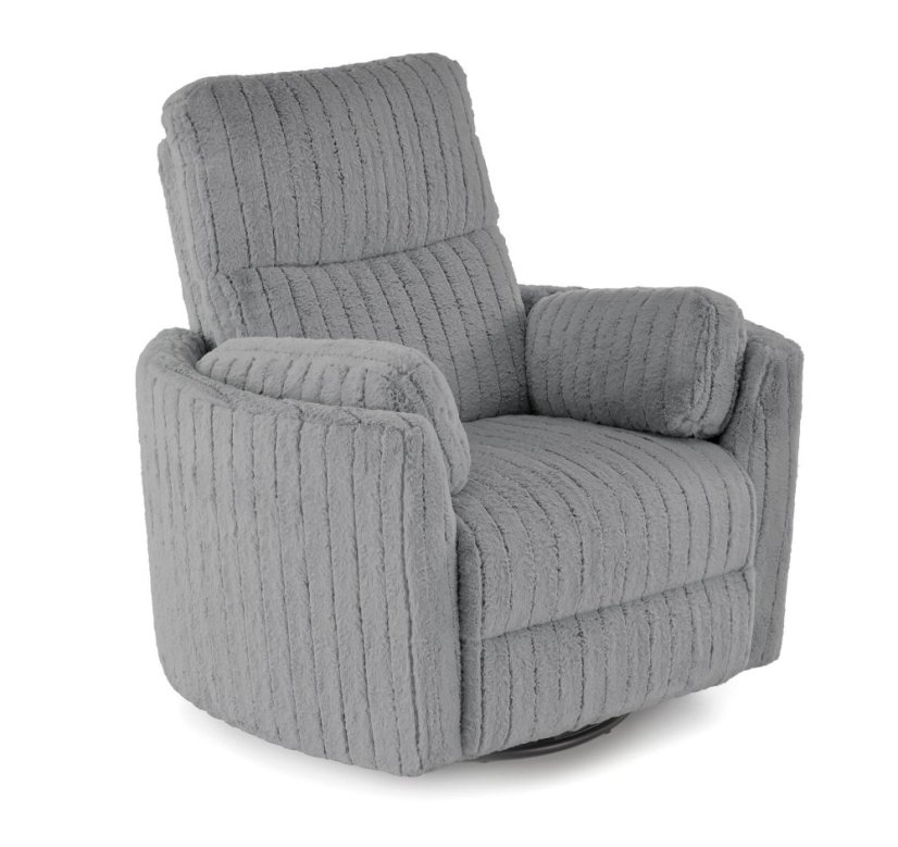 Televízne kreslo PEGAS s elektrickým nastavením polohy – sivá