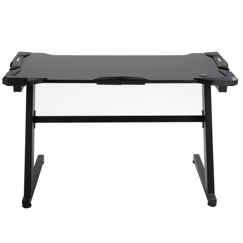 Herní stůl JADIS – 120x60x75 cm, kov/MDF/černá