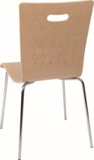 Židle TUL - překližka bříza, kov Alba