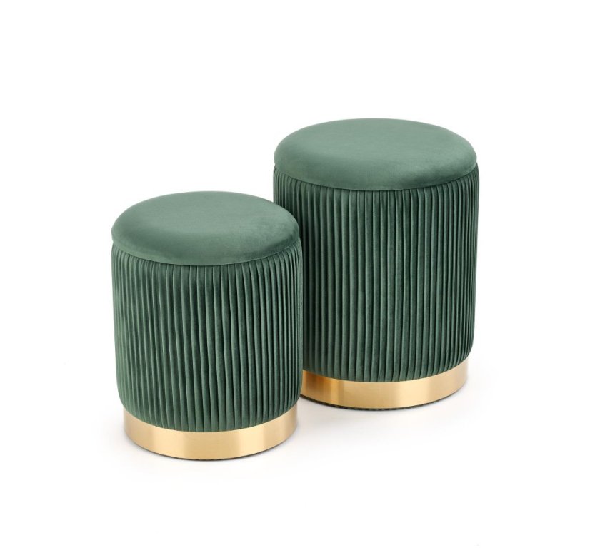 Set taburetov MONTY – zamat, kov, viac farieb