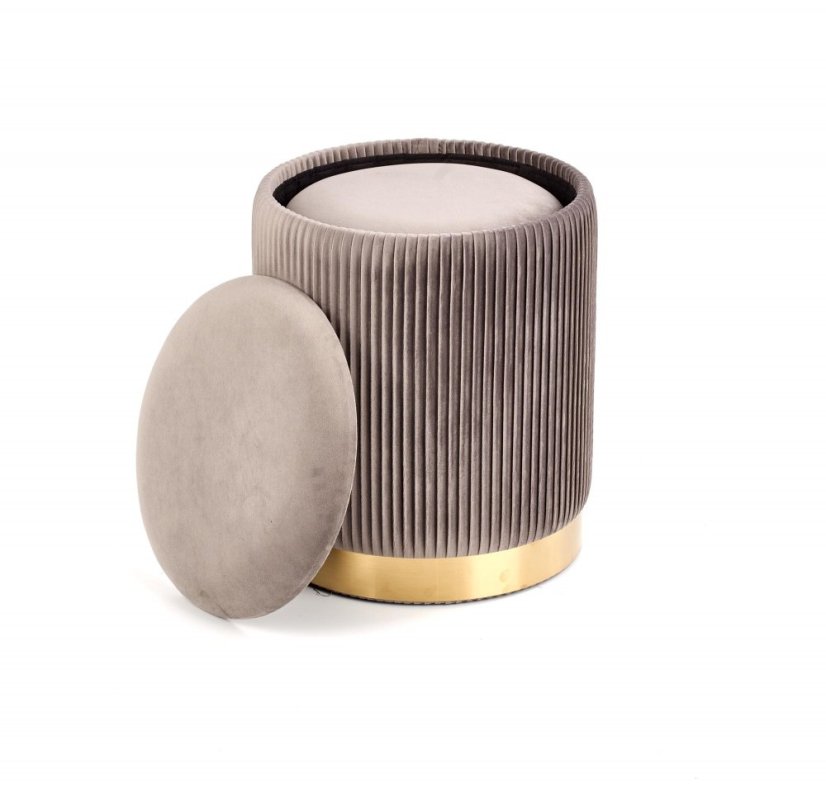 Set taburetov MONTY – zamat, kov, viac farieb - monty: Sivá