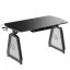 Herní stůl UTRADESK BOOSTER - 136 cm, podsvícený, černý