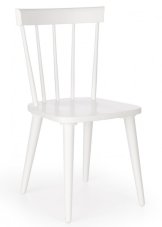 Jídelní židle BARKLEY – masiv, bílá Halmar