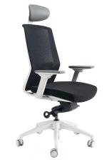 Kancelářská ergonomická židle BESTUHL J17 WHITE — více barev