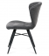 Jedálenská stolička MALUTI — látka, kov, viac farieb - Farebné varianty stoličky MALUTI: Sivá