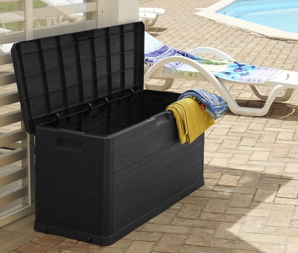 WOODYS zahradní plastový úložný box 280 L - grafit (obrázek 4)