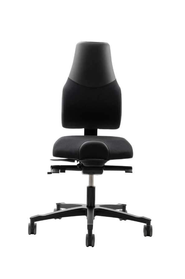 Levně Zdravotní židle THERAPIA STANDI standardní látková –⁠ na míru, bez područek, více barev HX50/CX19 BLACK
