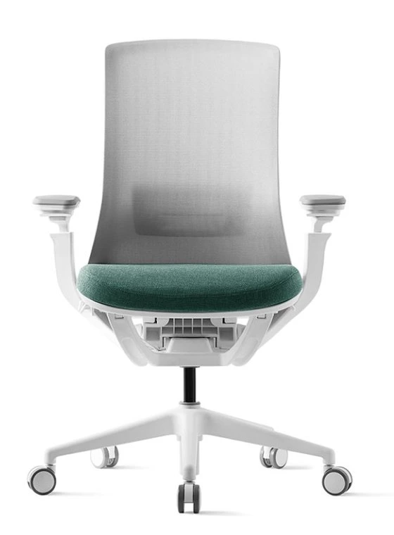 Kancelárska ergonomická stolička ROLY WHITE – sieťovina, viac farieb Zelená