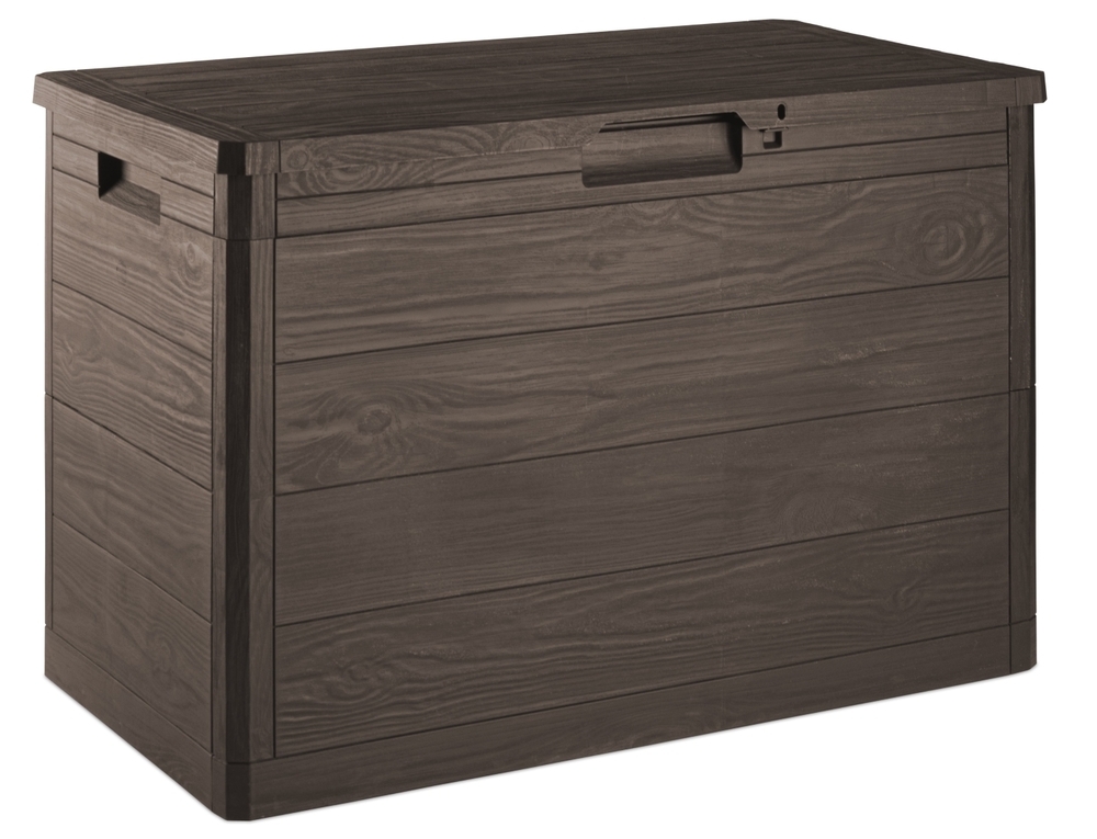 WOODYS zahradní plastový úložný box 160 L - hnědá (obrázek 4)