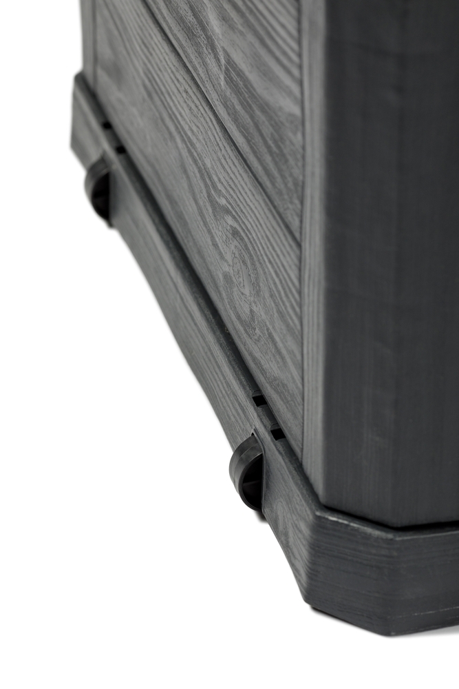 WOODYS zahradní plastový úložný box 280 L - grafit (obrázek 3)