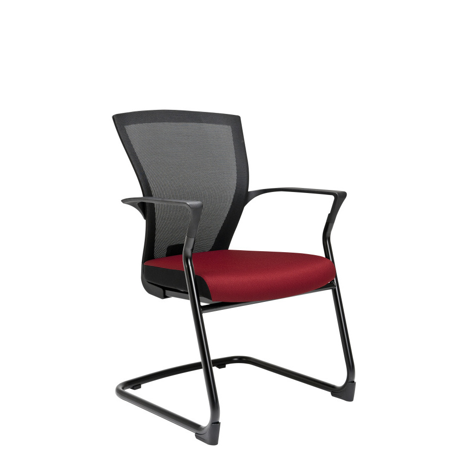 Jednací kancelářská židle Office Pro MERENS MEETING – více barev Vínová BI 202