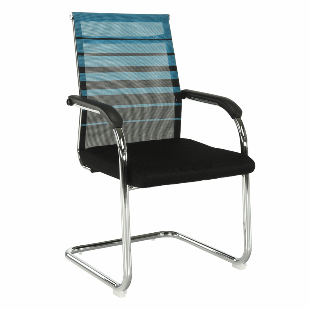Konferenční židle ESIN — síť / látka, více barev Modrá/černá