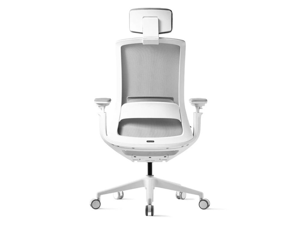 Kancelářská ergonomická židle ROLY WHITE - síťovina, více barev Červená (obrázek 9)