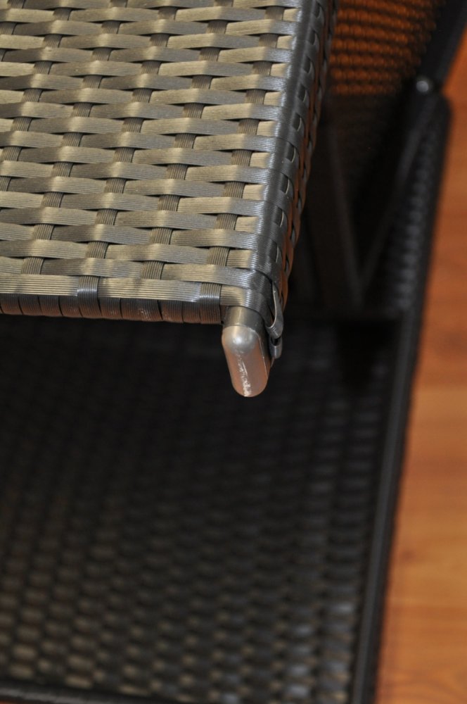 Zahradní set MAGNI — umělý ratan, antracit Axin trading