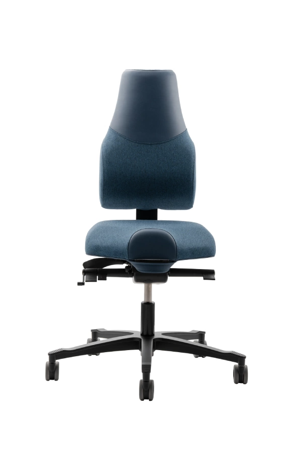 Levně Zdravotní židle THERAPIA STANDI standardní látková –⁠ na míru, bez područek, více barev HX58/CX16 COBALT
