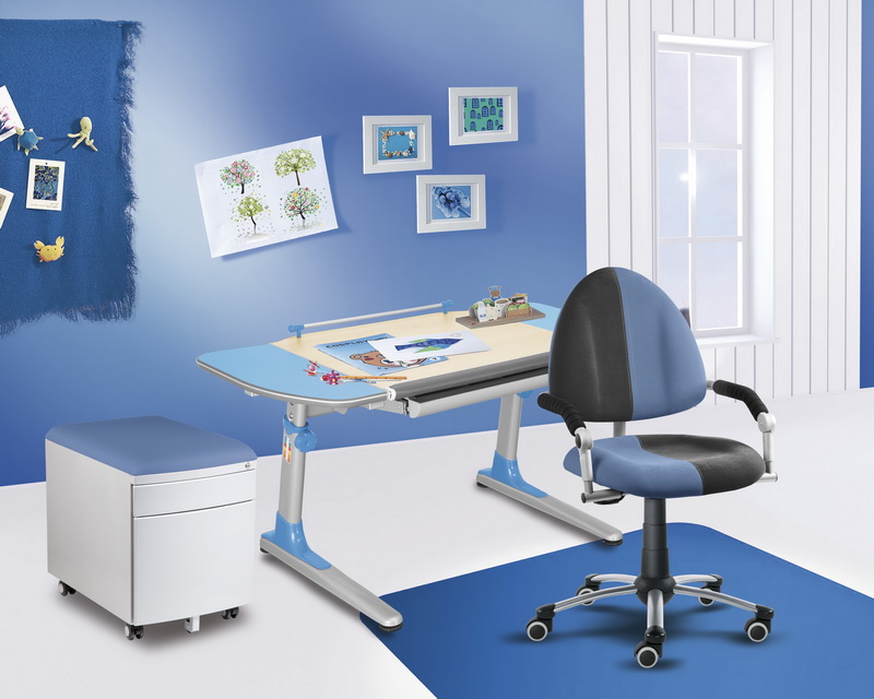 Pojízdný kontejner Mayer 32P8 30 462 — stříbrný, modrý aquaclean Mayer (obrázek 3)