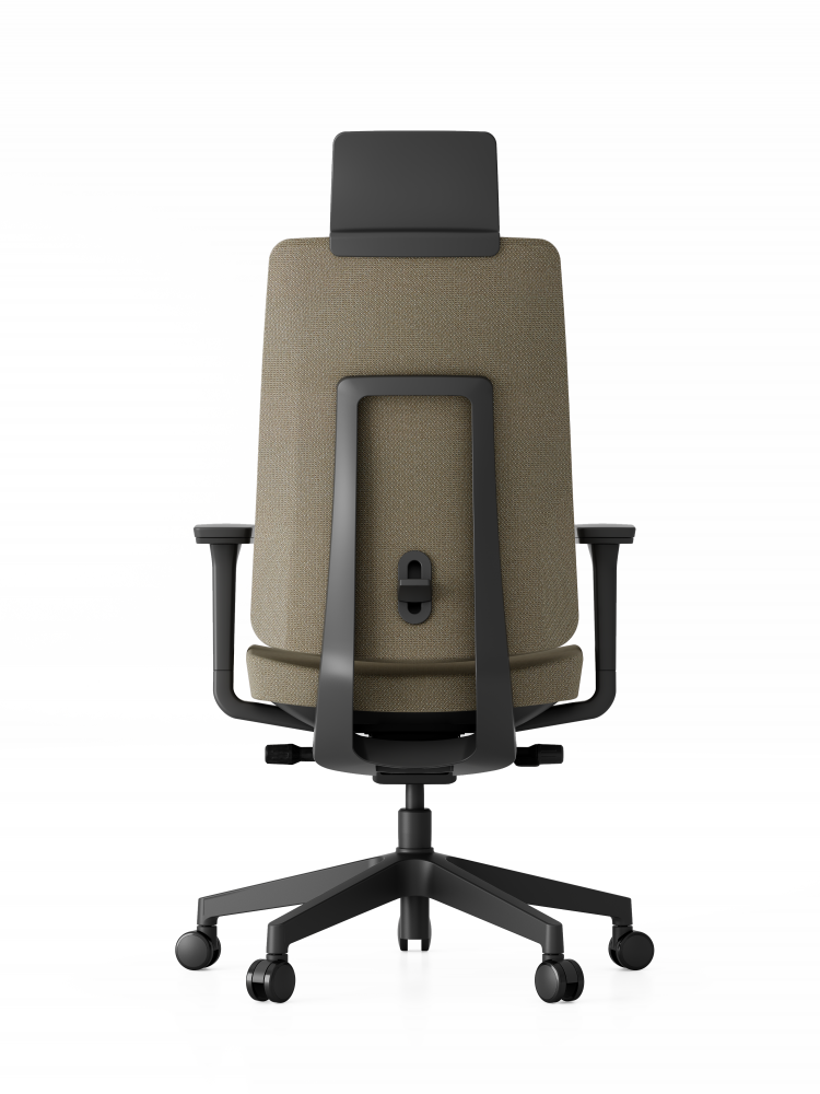 Kancelářská ergonomická židle K50 — černá, více barev Modrá (obrázek 18)