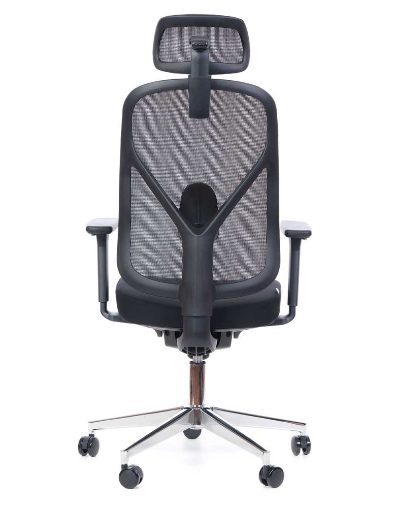 Kancelářská ergonomická židle Sego EPOQ - síťovaná záda, látka, černá Sego (obrázek 4)