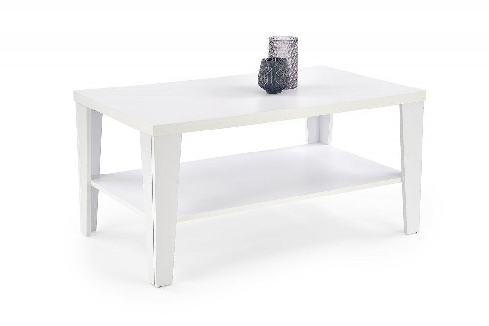 Konferenční stolek MANTA – MDF, více barev Bílý