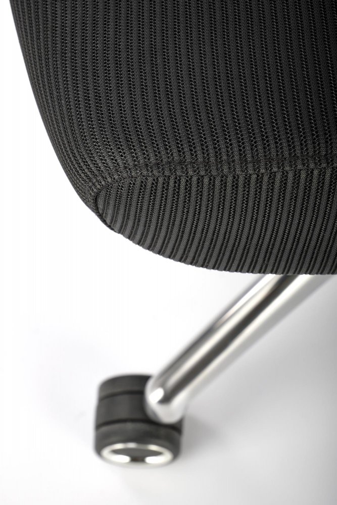 Kancelářská ergonomická židle GILBERTO — kov, látka, síť, černá Halmar (obrázek 16)