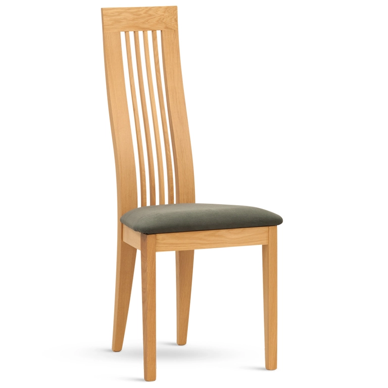 Jídelní dřevěná židle NANTES — masiv dub, více barev