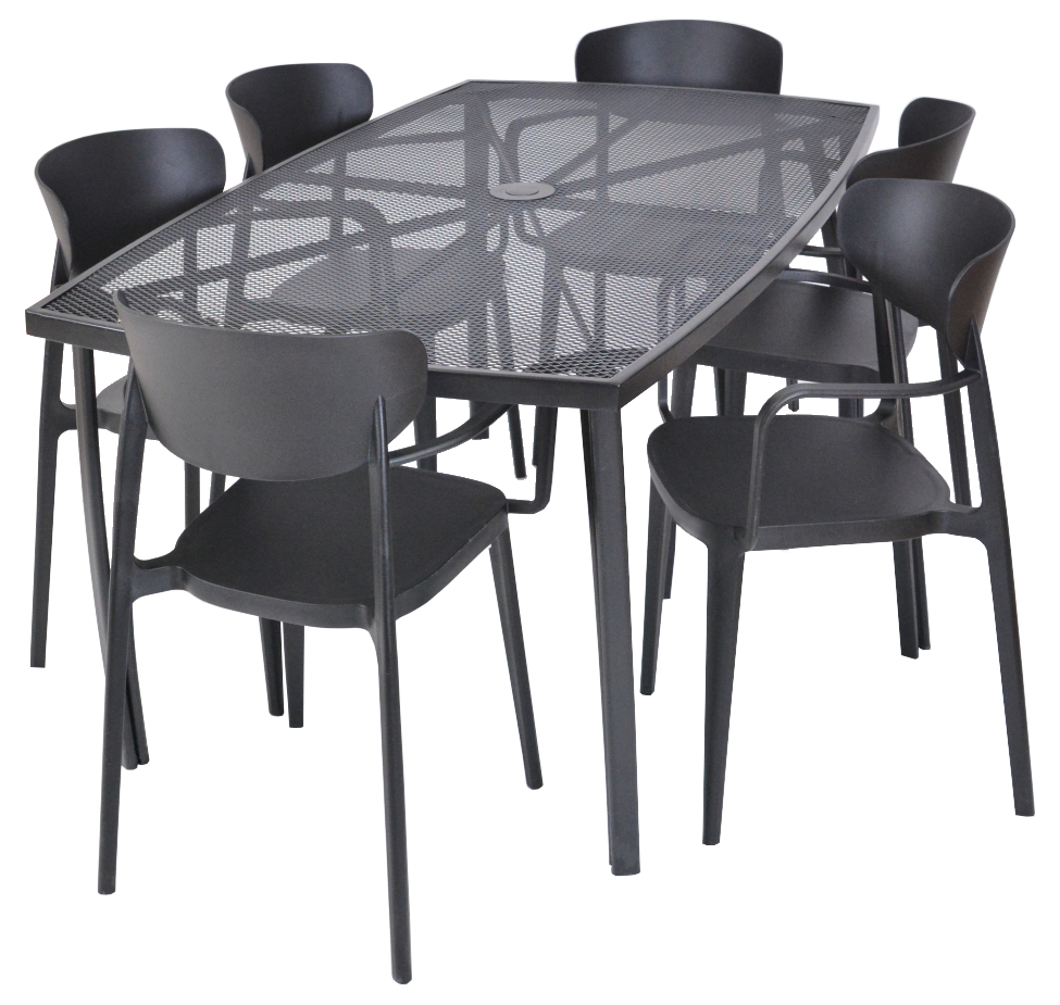 Křeslo MARE ARMCHAIR - černá (obrázek 4)