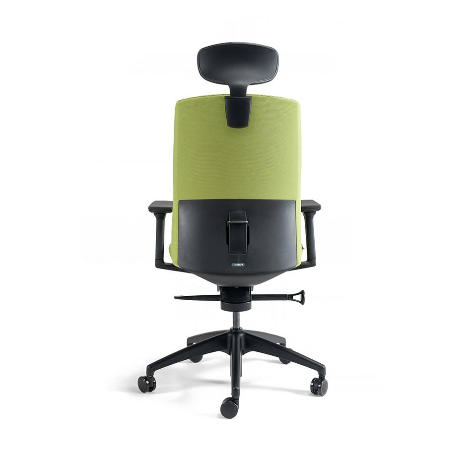Kancelářská ergonomická židle BESTUHL J2 SP — více barev, s podhlavníkem Červená 202 (obrázek 13)
