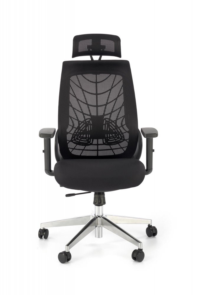 Kancelářská ergonomická židle GERONIMO — síť, černá Halmar (obrázek 12)