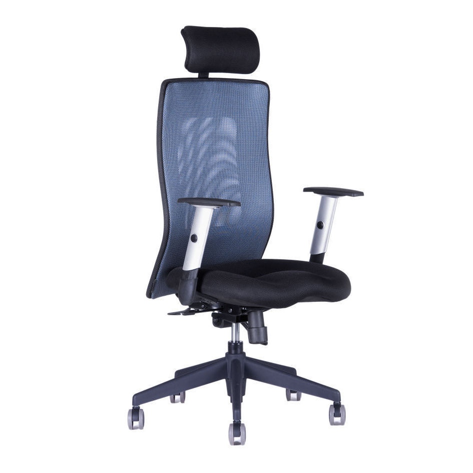 Kancelářská židle na kolečkách Office Pro CALYPSO GRAND SP1 – s područkami Antracit 1211