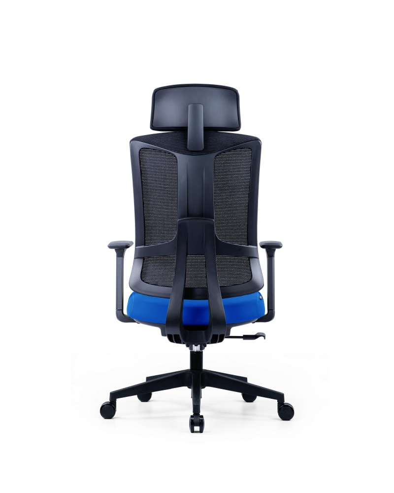 Kancelářská ergonomická židle SLIDE — více barev Černá (obrázek 13)