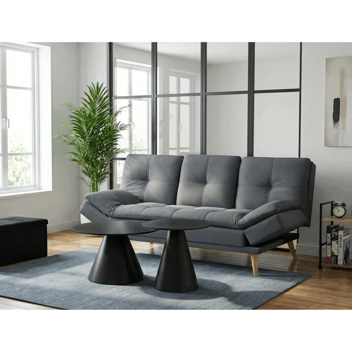 Konferenčný stolík ARID II – 70x70x40,5 cm, keramika, mramor Autronic