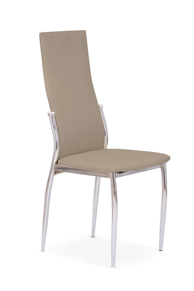 Jídelní židle CAL – ekokůže, více barev Kapučíno
